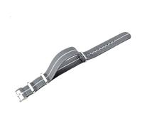 ROUHO 20mm Breathable Nylon Watch Strap - Durable Elastic Adjustable Replacement Watch Band for Tudor Black Bay M79830 M79030N M79030B M79010SG-#8