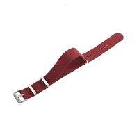 ROUHO 20mm Breathable Nylon Watch Strap - Durable Elastic Adjustable Replacement Watch Band for Tudor Black Bay M79830 M79030N M79030B M79010SG-#24