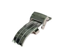 ROUHO 20mm Stainless Steel Watch Buckle - Replacement Folding Watch Clasp Accessory for Breitling Avenger Blackbird 12-Silver