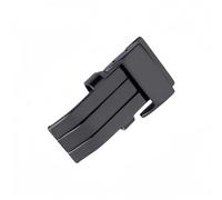 ROUHO 20mm Stainless Steel Watch Buckle - Replacement Folding Watch Clasp Accessory for Breitling Avenger Blackbird 12-Black