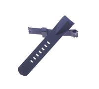 ROUHO 22mm Silicone Rubbern Men's Watch Strap Adjustable Watch Wristband for Corum Admiral's Cup-Blue
