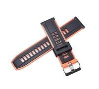 ROUHO 22mm Sports Watch Replacement Watchband Silicone Watch Strap Waterproof Smart Watch Strap-#4