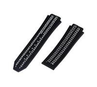 ROUHO 26 x 19mm Matt Leather Watch Strap Replacement Watch Accessories Adjustable Watch Band for HU-BL-OT CL-AS-SIC FUS-ION-#3