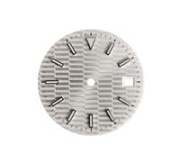 ROUHO 28.5mm Honeycomb Watch Dial, a Luminous Textured Watch Face 3h Crown Date Mod for Miyota 8215 ETA 2824-2 ETA 2836-2 Movement-A2