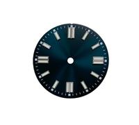 ROUHO 28.5mm Sunburst Watch Dial, a Sterile Timepiece Face 3h Crown No Date Mod for Seiko NH35 Miyota 8215 ETA 2836 Movement-E4