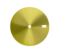 ROUHO 28.5mm Sunburst Watch Dial Face with 3 o'clock Date Window DIY Watchmaking & Modding Parts for Seiko NH35 NH36 Movement-E5