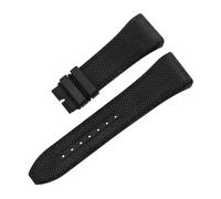 ROUHO 28mm Genuine Leather Watch Strap Waterproof Calfskin Watch Band Stainless Steel Deployment Clasp Soft for Franck Muller - A15