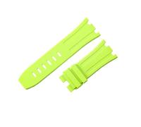 ROUHO 28mm Silicone Watch Strap Waterproof Rubber Watch Band Stainless Steel Deployment Clasp Flexible Soft for Audemars Piguet Royal Oak Offshore 15710 15703 E1