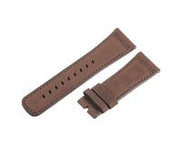 ROUHO 28mm Vintage Nubuck Leather Watch Strap Sweatproof Replacement Watchband for SevenFriday P2/PS1/M2/Q2