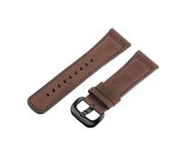 ROUHO 28mm Vintage Nubuck Leather Watch Strap Sweatproof Replacement Watchband for SevenFriday P2/PS1/M2/Q2