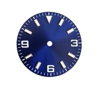 ROUHO 29.2mm Field Watch Dial, a Luminous 3-6-9 Watch Face 3h Crown No Date Mod for Miyota 8215 Movement-D3