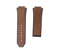 ROUHO 29 x 19mm Genuine Leather Watch Strap Replacement Wristband Accessories Watchband for HU-BL-OT KI-NG POW-ER-#3
