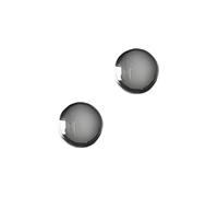 ROUHO 2Pcs Premium Luminous Bezel Dot Marker Ceramic Inserts Replacement Lume Pip for Rolex Submariner GMT Master II-Silver + Blue