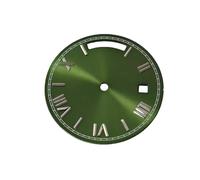 ROUHO 30.5mm Sunburst Watch Dial, a Classic Timepiece Face Day at 12 Date at 3 Mod for Miyota 8285 Movement-B1