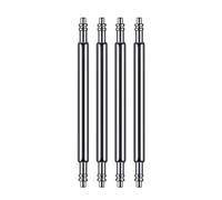 ROUHO 304 Stainless Steel Watch Spring Bars Replacement Strap Pins Timepiece Bracelet Link Connecting Rods-1.5 * 12mm