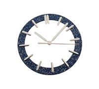 ROUHO 31.8mm Stardust Skeleton Dial and Rose Gold Hands Set, Frosted Hollow Watch Face Watch Mod Parts for Seiko NH35 NH70 Movement-A2