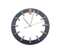 ROUHO 31.8mm Stardust Skeleton Dial and Rose Gold Hands Set, Frosted Hollow Watch Face Watch Mod Parts for Seiko NH35 NH70 Movement
