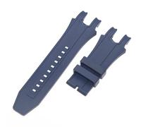 ROUHO 35 x 26mm Waterproof Silicone Rubber Watch Strap Replacement Watch Braceleet Watch Accessories for INVICTA RUSSIAN DIVER-Blue