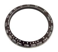 ROUHO 38.8mm Ceramic Watch Bezel Insert Replacement Ceramic Ring Component Tachymeter Timepiece Inlay 30.6mm for Rolex Cosmograph Daytona 126500 - A5
