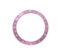 ROUHO 38mm Alloy Watch Bezel Insert Replacement Arabic Ring Component Sloped Timepiece Face Inlay 30.7mm for Seiko SKX007 - A17