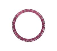 ROUHO 38mm Alloy Watch Bezel Insert Replacement City Ring Component Sloped Timepiece Face Inlay 30.7mm for Seiko SKX007 - A1