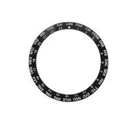 ROUHO 38mm Alloy Watch Bezel Insert Replacement City Ring Component Sloped Timepiece Face Inlay 30.7mm for Seiko SKX007 - A3