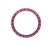 ROUHO 38mm Alloy Watch Bezel Insert Replacement City Ring Component Sloped Timepiece Face Inlay 30.7mm for Seiko SKX007 - A2