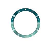 ROUHO 38mm Alloy Watch Bezel Insert Replacement Metallic Ring Component Sloped Timepiece Face Inlay 30.7mm for Seiko SKX007 - A11