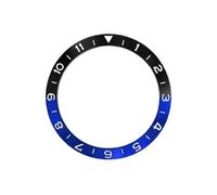 ROUHO 38mm Alloy Watch Bezel Insert Replacement Metallic Ring Component Sloped Timepiece Face Inlay 30.7mm for Seiko SKX007 - A10