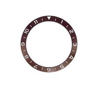 ROUHO 38mm Alloy Watch Bezel Insert Replacement Metallic Ring Component Sloped Timepiece Face Inlay 30.7mm for Seiko SKX007 - A15