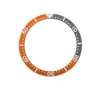 ROUHO 38mm Aluminium Bezel Insert Flat Watch Ring Replacement Alloy Timepiece Face Inlay 31.5mm 0.8mm for Seiko SKX007-A8