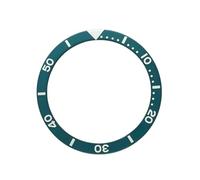 ROUHO 38mm Aluminium Bezel Insert Replacement Watch Ring Component Flat Timepiece Face Inlay 31.5mm 0.8mm for Seiko SKX007-A15