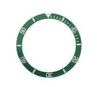 ROUHO 38mm Aluminium Bezel Insert Replacement Watch Ring Component Flat Timepiece Face Inlay 31.5mm 0.8mm for Seiko SKX007-A4