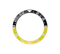 ROUHO 38mm Aluminium Bezel Insert Replacement Watch Ring Component Sloped Alloy Face Inlay 30.7mm for Rolex GMT-Master II 007-A4