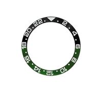 ROUHO 38mm Aluminium Bezel Insert Replacement Watch Ring Component Sloped Alloy Face Inlay 30.7mm for Rolex GMT-Master II 007-A7
