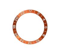 ROUHO 38mm Aluminium Bezel Insert Replacement Watch Ring Component Sloped GMT Face Inlay 30.7mm for Seiko SKX007-A22