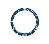 ROUHO 38mm Ceramic Bezel Inlay Replacement Watch Face Ring Polished Timepiece Component 30.7mm for Omega Seamaster Diver 300M - A2