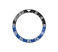 ROUHO 38mm Ceramic Bezel Insert GMT Replacement Ring Component Sloped Watch Face Inlay 30.7mm for Rolex GMT-Master II 007-A2