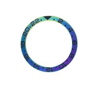 ROUHO 38mm Ceramic Bezel Insert Replacement GMT Ring Component Sandblasted Watch Face Inlay 30.7mm for Rolex GMT-Master II 007-A8