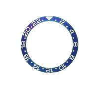 ROUHO 38mm Ceramic Bezel Insert Replacement GMT Ring Component Sandblasted Watch Face Inlay 30.7mm for Rolex GMT-Master II 007-A5
