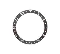 ROUHO 38mm Ceramic Bezel Insert Replacement Timepiece Ring Component Polished Watch Face Inlay 30.7mm for Rolex Submariner - A11