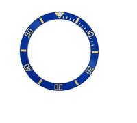 ROUHO 38mm Ceramic Watch Bezel Insert Luminous Timepiece Ring Component Polished Face Inlay 30.7mm for Rolex Submariner - A2