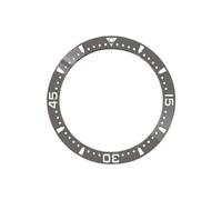 ROUHO 38mm Ceramic Watch Bezel Insert Replacement Ceramic Ring Component Polished Watch Face Inlay 30.7mm for Longines Conquest-A16