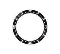 ROUHO 38mm Ceramic Watch Bezel Insert Replacement Ceramic Ring Component Polished Watch Face Inlay 30.7mm for Longines Conquest-A15