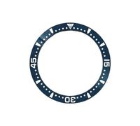 ROUHO 38mm Ceramic Watch Bezel Insert Replacement Ceramic Ring Component Polished Watch Face Inlay 30.7mm for Longines Conquest-A12