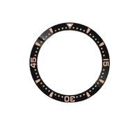 ROUHO 38mm Ceramic Watch Bezel Insert Replacement Ceramic Ring Component Polished Watch Face Inlay 30.7mm for Longines Conquest-A8