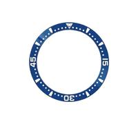ROUHO 38mm Ceramic Watch Bezel Insert Replacement Ceramic Ring Component Polished Watch Face Inlay 30.7mm for Longines Conquest-A14