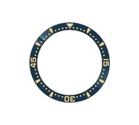 ROUHO 38mm Ceramic Watch Bezel Insert Replacement Ceramic Ring Component Polished Watch Face Inlay 30.7mm for Longines Conquest-A19