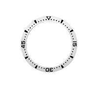 ROUHO 38mm Ceramic Watch Bezel Insert Replacement Ceramic Ring Component Polished Watch Face Inlay 30.7mm for Longines Conquest-A10