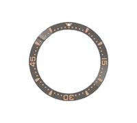 ROUHO 38mm Ceramic Watch Bezel Insert Replacement Ceramic Ring Component Polished Watch Face Inlay 30.7mm for Longines Conquest-A9